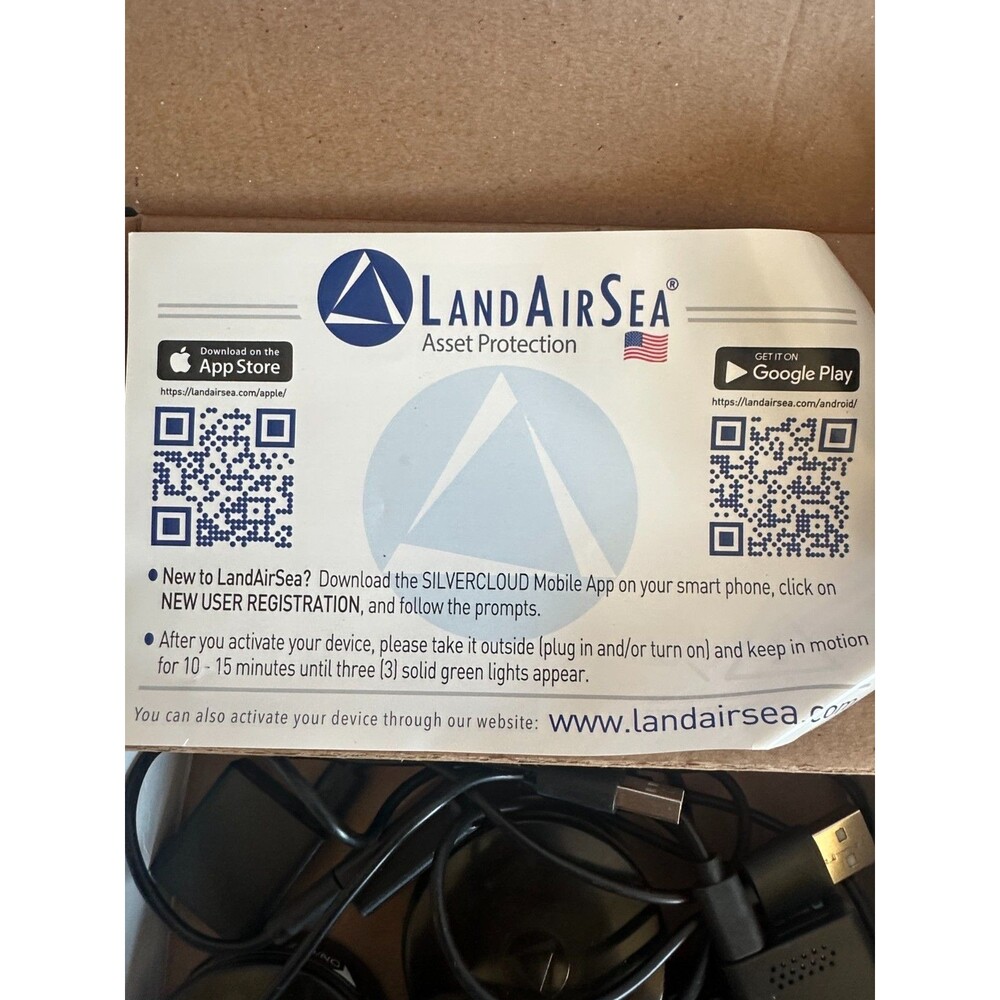 LandAirSea Real Time GPS Tracker Magnetic Waterproof Asset Vehicle Security